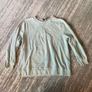 Dainty Jewells Mint Green Crew Neck Sweater